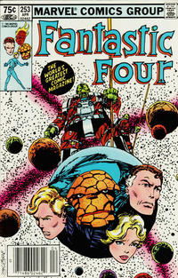 Cover for Fantastic Four (Marvel, 1961 series) #253 [Canadian]