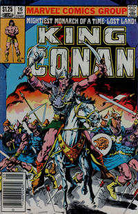 Cover Thumbnail for King Conan (Marvel, 1980 series) #16 [Canadian]