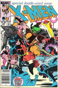 Cover for The Uncanny X-Men (Marvel, 1981 series) #193 [Canadian]