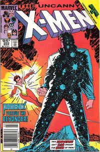 Cover for The Uncanny X-Men (Marvel, 1981 series) #203 [Canadian]