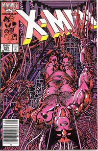 Cover for The Uncanny X-Men (Marvel, 1981 series) #205 [Canadian]