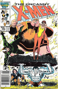Cover for The Uncanny X-Men (Marvel, 1981 series) #206 [Canadian]