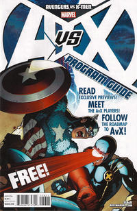 Cover Thumbnail for Avengers vs. X-Men Program (Marvel, 2012 series) #1