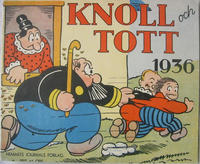 Cover Thumbnail for Knoll och Tott (Hemmets Journal, 1928 series) #1936
