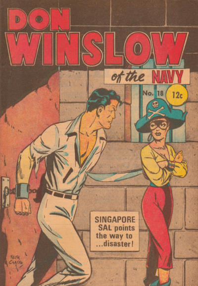 Cover for Don Winslow of the Navy (Yaffa / Page, 1964 ? series) #18