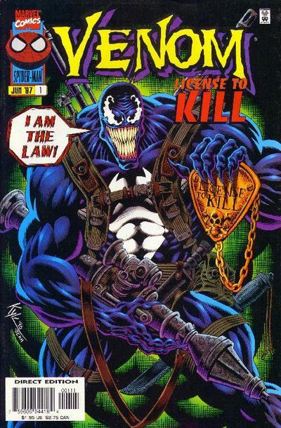 Cover for Venom: License to Kill (Marvel, 1997 series) #1 [Direct Edition]