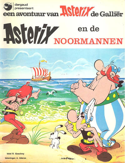 Cover for Asterix (Dargaud Benelux, 1974 series) #11 - Asterix en de Noormannen