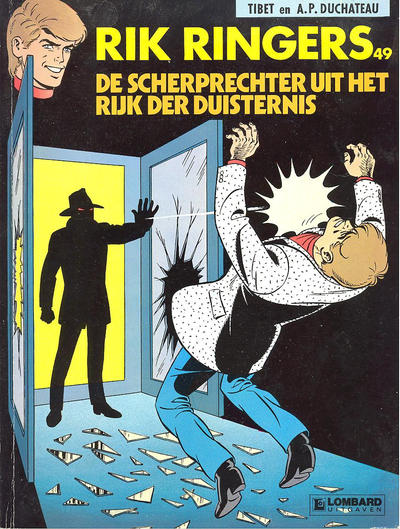 Cover for Rik Ringers (Le Lombard, 1963 series) #49 - De scherprechter uit het rijk der duisternis