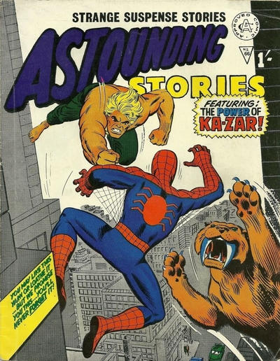 Cover for Astounding Stories (Alan Class, 1966 series) #66
