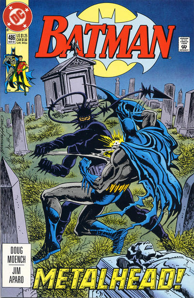 Cover for Batman (DC, 1940 series) #486 [Direct]