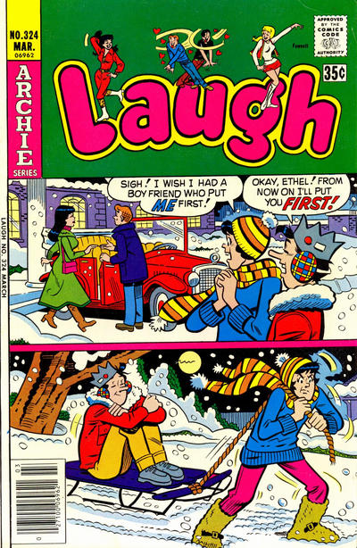 Cover for Laugh Comics (Archie, 1946 series) #324
