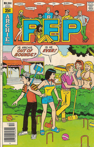 Cover for Pep (Archie, 1960 series) #344