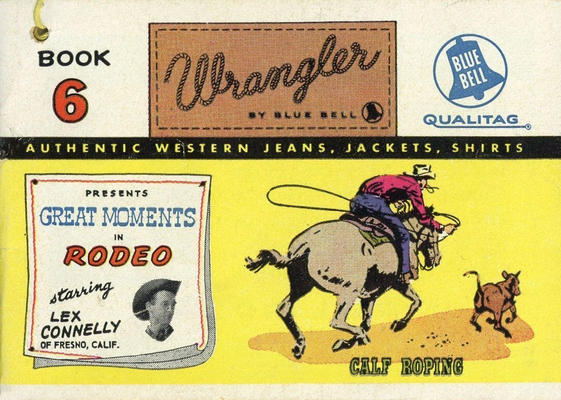 Cover for Wrangler Great Moments in Rodeo (American Comics Group, 1955 series) #6