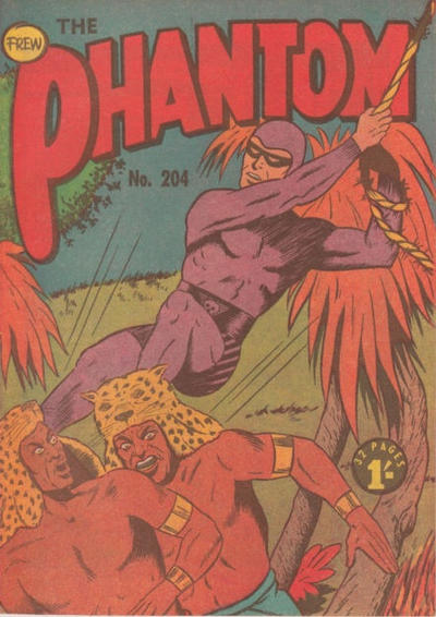 Cover for The Phantom (Frew Publications, 1948 series) #204