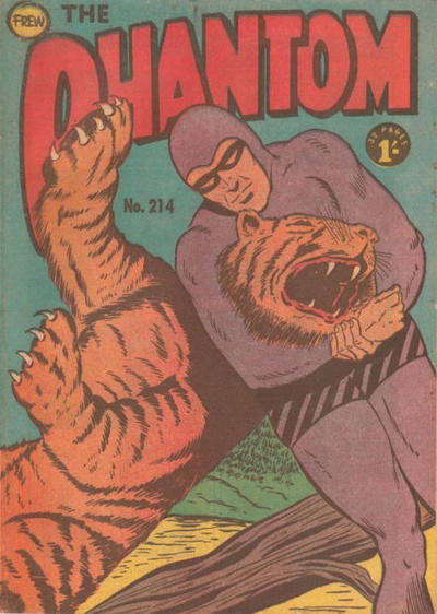 Cover for The Phantom (Frew Publications, 1948 series) #214
