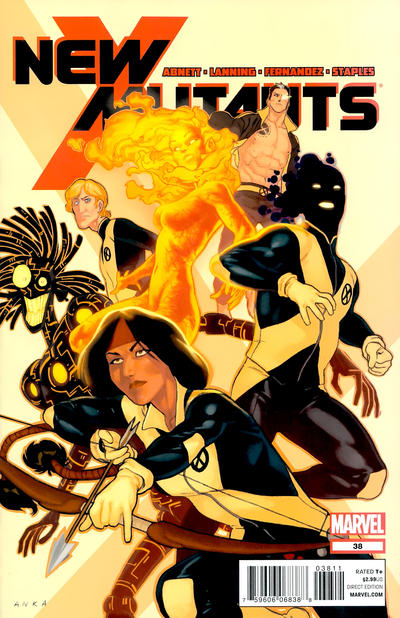 Cover for New Mutants (Marvel, 2009 series) #38