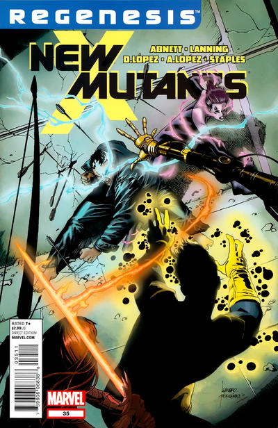 Cover for New Mutants (Marvel, 2009 series) #35
