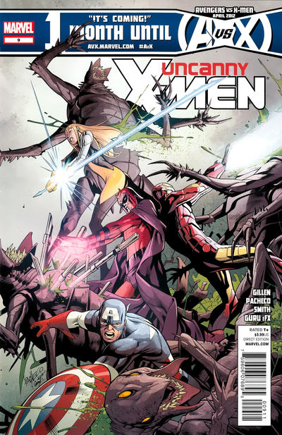 Cover for Uncanny X-Men (Marvel, 2012 series) #9