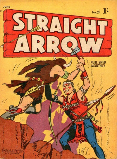 Cover for Straight Arrow Comics (Magazine Management, 1955 series) #29