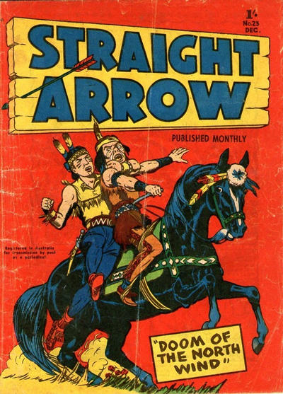 Cover for Straight Arrow Comics (Magazine Management, 1955 series) #23