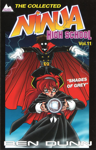 Cover for The Collected Ninja High School (Antarctic Press, 1994 series) #11 - Shades of Grey
