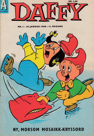 Cover for Daffy (Allers Forlag, 1959 series) #1/1968