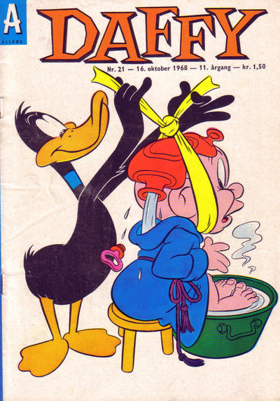 Cover for Daffy (Allers Forlag, 1959 series) #21/1968