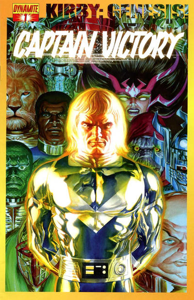 Cover for Kirby: Genesis - Captain Victory (Dynamite Entertainment, 2011 series) #1 [Cover A Alex Ross]