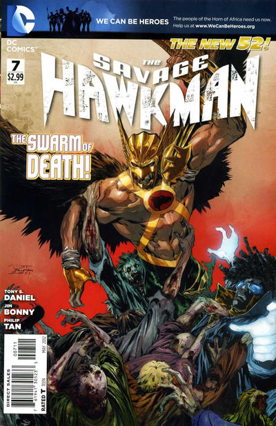 Cover for The Savage Hawkman (DC, 2011 series) #7