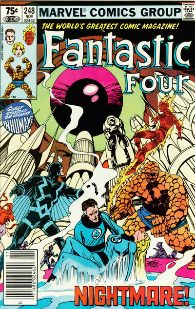 Cover for Fantastic Four (Marvel, 1961 series) #248 [Canadian]