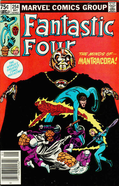 Cover for Fantastic Four (Marvel, 1961 series) #254 [Canadian]