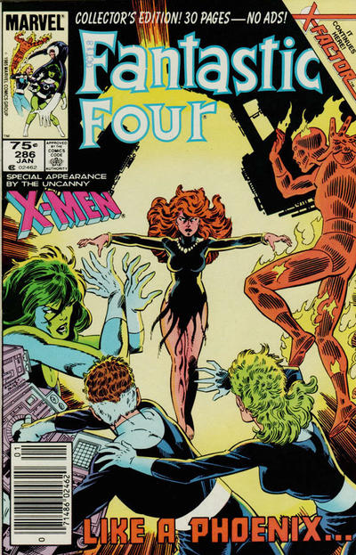 Cover for Fantastic Four (Marvel, 1961 series) #286 [Canadian]
