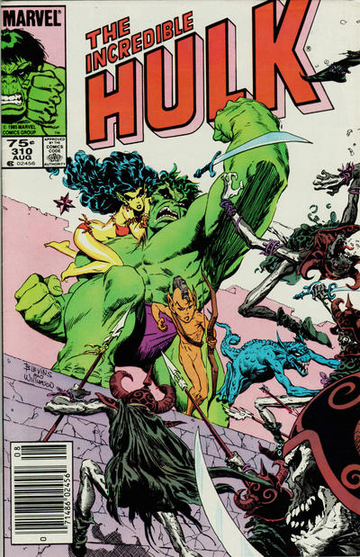 Cover for The Incredible Hulk (Marvel, 1968 series) #310 [Canadian]