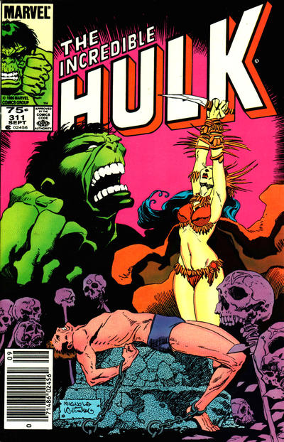 Cover for The Incredible Hulk (Marvel, 1968 series) #311 [Canadian]