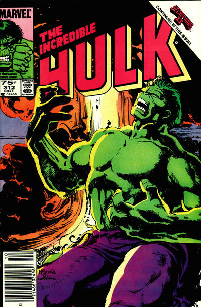 Cover for The Incredible Hulk (Marvel, 1968 series) #312 [Canadian]