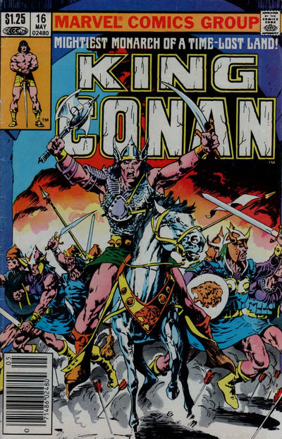 Cover for King Conan (Marvel, 1980 series) #16 [Canadian]