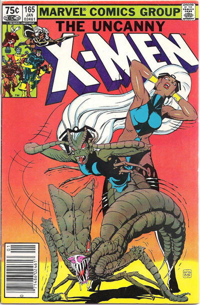 Cover for The Uncanny X-Men (Marvel, 1981 series) #165 [Canadian]