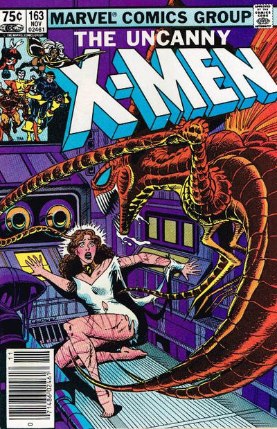 Cover for The Uncanny X-Men (Marvel, 1981 series) #163 [Canadian]