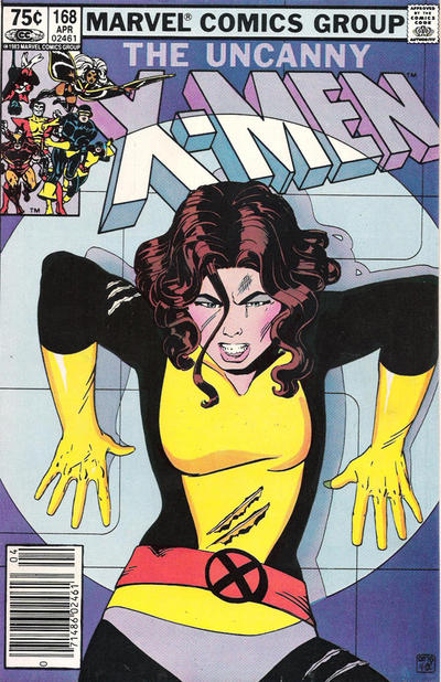 Cover for The Uncanny X-Men (Marvel, 1981 series) #168 [Canadian]