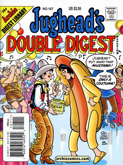 Cover for Jughead's Double Digest (Archie, 1989 series) #107