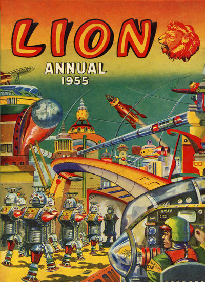 Cover for Lion Annual (Fleetway Publications, 1954 series) #1955