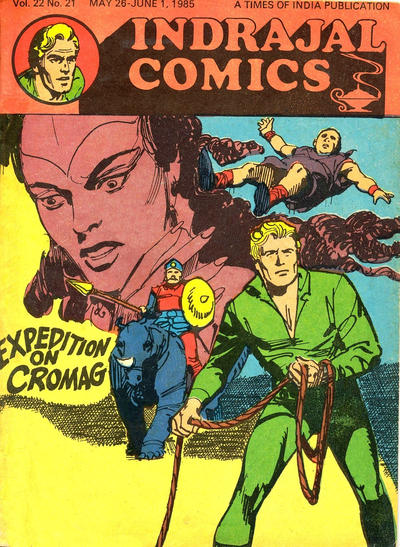 Cover for Indrajal Comics (Bennett, Coleman & Co., 1964 series) #v22#21