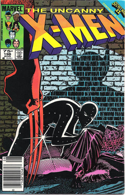 Cover for The Uncanny X-Men (Marvel, 1981 series) #196 [Canadian]