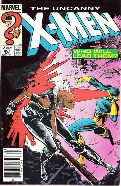Cover for The Uncanny X-Men (Marvel, 1981 series) #201 [Canadian]