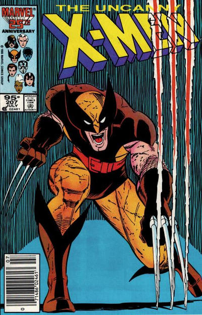 Cover for The Uncanny X-Men (Marvel, 1981 series) #207 [Canadian]