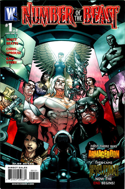 Cover for Number of the Beast (DC, 2008 series) #1 [Doug Mahnke Cover]