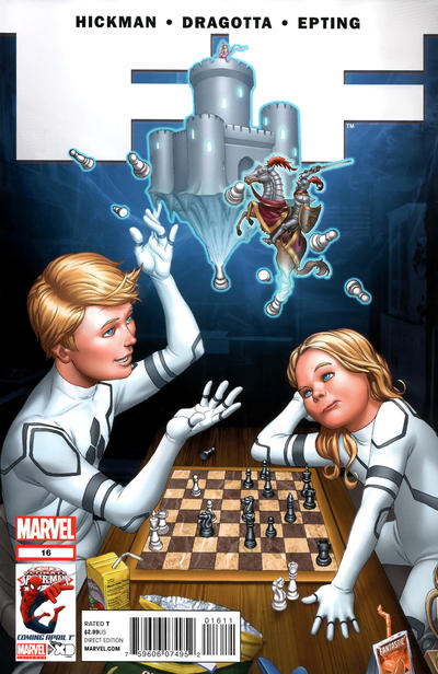 Cover for FF (Marvel, 2011 series) #16