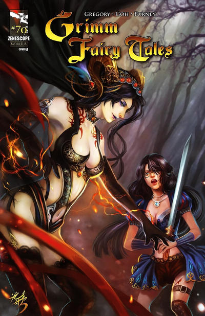 Cover for Grimm Fairy Tales (Zenescope Entertainment, 2005 series) #70 [Cover A]