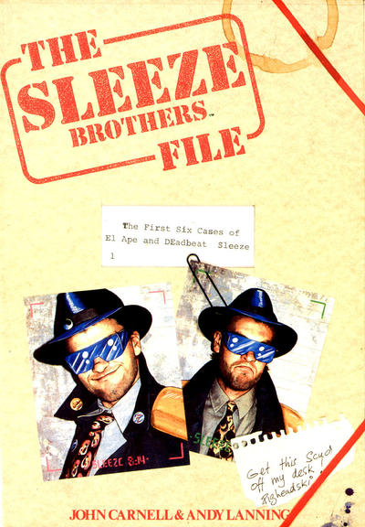 Cover for The Sleeze Brothers File (Marvel, 1990 series) 