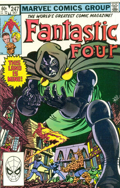 Cover for Fantastic Four (Marvel, 1961 series) #247 [Direct]